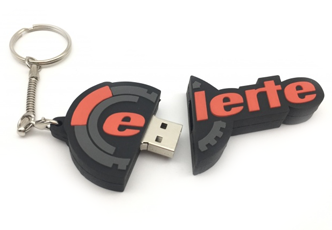 keychain shaped usb flash drive